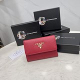 PRADA популярные мужские и женские кошельки для мелочи, последние модели, синхро