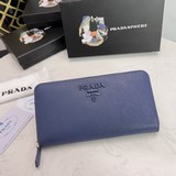 PRADA, классическая модель небольшого кошелька на молнии. Классический дизайн, п
