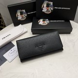 PRADA, классическая кожаная сумка с крышкой, два отделения, классический дизайн,