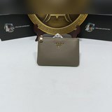 PRADA Прада, оригинальная кожаная кошелек для мелочи и ключей, из кожи бычка, вы