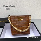 Tom Ford, новая модель, сумка через плечо с крокодиловым узором, вместительная, 