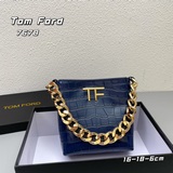 Tom Ford, новая модель, сумка под мышку с крокодиловым узором, вместительная, по