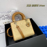 В комплекте коробка, пять отделений 24 см, 6010# новейшая модель сумки Lady Dior