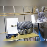 Темно-синий, большой размер, новая модель Dior с узором в стиле винтаж, средний 