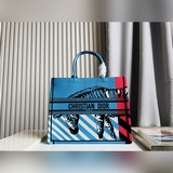 Оригинальный заказ, большой размер 【Di0r Book Tote】 Большинство людей, приобрета