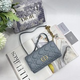 Dior/p180 Женская сумка Dior из мягкой кожи с плетеным узором, регулируемой цепо