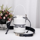 Эта сумка-бакет от Dior — новинка этого сезона, созданная Марией Грацией Кьери (