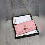 GUCCI DIana кошелек с цепочкой и застежкой в виде бамбукового узла. Застежка в в