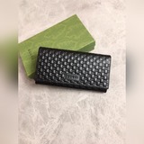 Новейший кошелек со скидкой 20% — оригинал из кожи с тиснением в виде буквы G. К