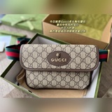 Gucci Ophidia сумка для фотоаппарата с оригинальным черным кожаным ремнем. Эта м