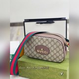 Gucci Ophidia сумка для фотоаппарата с оригинальным черным кожаным ремнем. Эта м