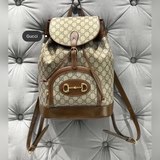 Новинка GUCCI (рюкзак GUCCI 1995) в продаже в магазинах. Рюкзак и кожа изготовле