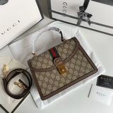 Артикул： 651055 Оригинальная кожа Размер： 25*17,5*7 см Gucci Ophid.