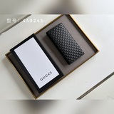 Высококачественный оригинальный GG Small G тиснение # Guccissima GG принт кожаны