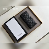 Высококачественный оригинальный GG с тиснением # Guccissima GG кожаный кошелек с