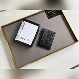 Высококачественный оригинал GG с тиснением # GUCCI Новый кожаный чехол для карт,