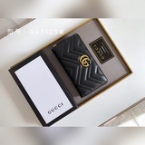 Высококачественный оригинальный кожаный кошелек Gucci Soho с застежкой-молнией д