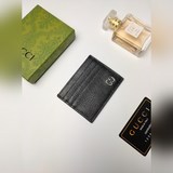 Качество Gucci, натуральная кожа, модель 436022, визитница с текстурой личи, с и