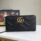 Оригинальное качество Gucci. [Артикул： 443123] Классический женский кожаный коше