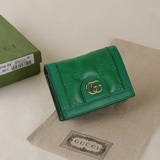 Кожаный кошелек gg matelassé, стеганая кожа с мягкой текстурой, отражающая фирме