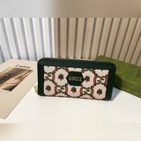 Бренд： Gucci 9666 Цвет： темно-зеленый Размер： 19*10*2,5 Описание：
