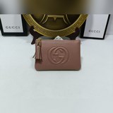 guccl Оригинальный кожаный кошелек Gucci с ключом Кожа высокого качества, высоко