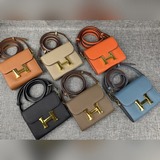 Hermes Constance. p160 Модель： 537-2 Личи с золотой застежкой S.