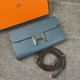 Hermes Constance Модель： 9852togo Кожа с серебряной застежкой Размер：.