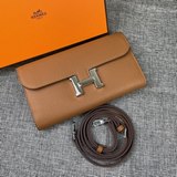Hermes Constance Модель： 9852togo Кожа с серебряной застежкой Размер：
