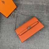(В комплекте с фирменной коробкой и тканевым мешком) Модель kelly от Hermes. Мат