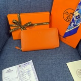 Оригинальный кожаный кошелек Hermès с отпечатком ладони, произведенный во Франци