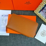 Оригинальный кожаный кошелек Hermès с отпечатком ладони, произведенный во Франци