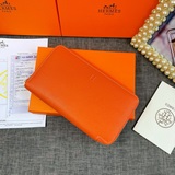 Оригинальный кожаный кошелек Hermès с отпечатком ладони, произведенный во Франци