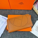 Оригинальный кожаный кошелек Hermès с отпечатком ладони, произведенный во Франци