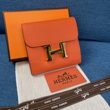 Hermes Constance. Модель： 537 с золотой застежкой в виде личи. Размер： 13.