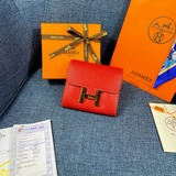 【Оригинал Hermes】 Женский кошелек короткого размера с несколькими карманами для 