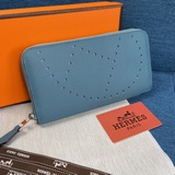 Hermès, оригинальная кожа Togo, произведено во Франции, универсальный кошелек дл