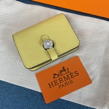 Hermes, оригинал, модель Togo： 0510, размер： 11*10 см, импорт из-за рубежа.