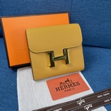Hermes Constance. Модель： 537 с золотой застежкой в виде личи. Размер： 13.