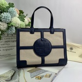 Tory Burch, сумка-тоут из коллекции для показа, с большим логотипом контрастного