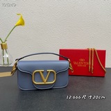 В комплекте с коробкой - Valentino Garavani MINI LOCò сумка из телячьей кожи, ме