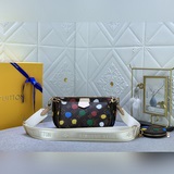 m46385 m44823. Новый комплект из трех предметов с шелкографией multi pochette ac