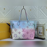 Обновленная версия оригинальной модели 【neverfull средняя сумка】 m46077 m20511 m
