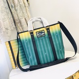 m59199, wkd tote маленькая сумка с полосками и градиентным цветом, призванная во