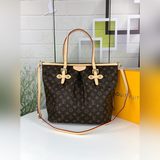 Оригинальный товар, высокое качество. Большая сумка lv m40146, сумка через плечо