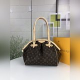 Оригинальный товар, полный восхищения. Большая сумка lv m40144, эта сумка украше