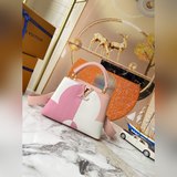 m59699 розовый m59532 Эта сумка capucines bb изготовлена из материалов различной