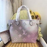 m20511, m59859, весенняя коллекция 2023 года, сумка Neverfull среднего размера с