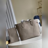 Сумка для покупок Neverfull среднего размера с переработанной внутренней сумкой,