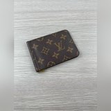 M66543 Кошелек для купюр с монограммой, металлическая застежка посередине, прост